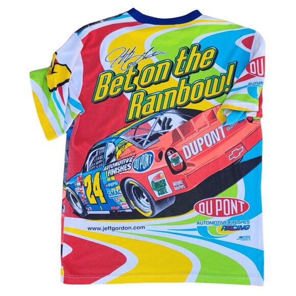 RARE Grail Jeff Gordon NASCAR Racing T-Shirt, All-Over Print, Size XL - Picture 8 of 15